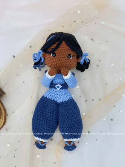 Little Indie the Doll crochet pattern - PDF tutorial