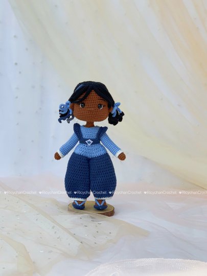 Little Indie the Doll crochet pattern - PDF tutorial