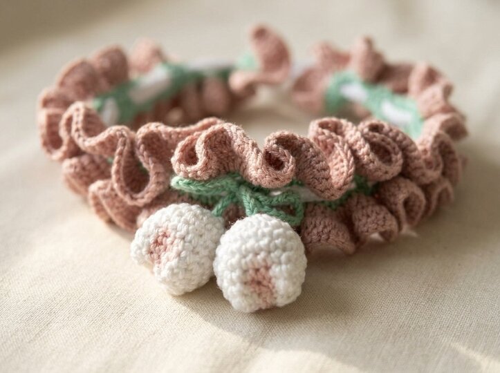 Häkelanleitung Little Tulip – Baby Haarband mit Tulpen ab 3 Monate
