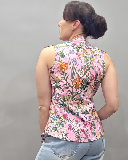 Wickelbluse Schnittmuster PDF Damen | Wrap Blouse Sewing Pattern