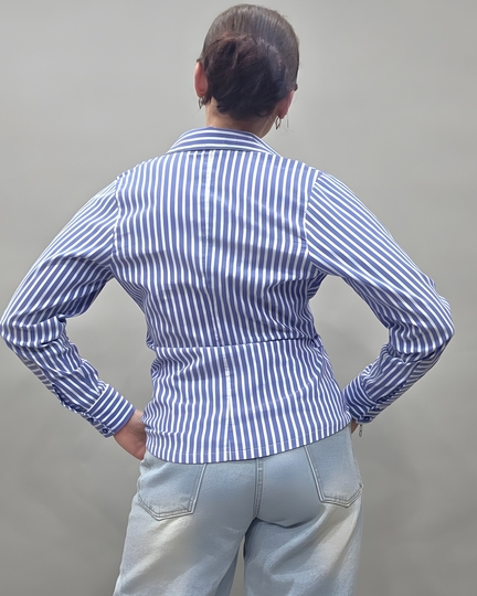 Wickelbluse Schnittmuster PDF Damen | Wrap Blouse Sewing Pattern