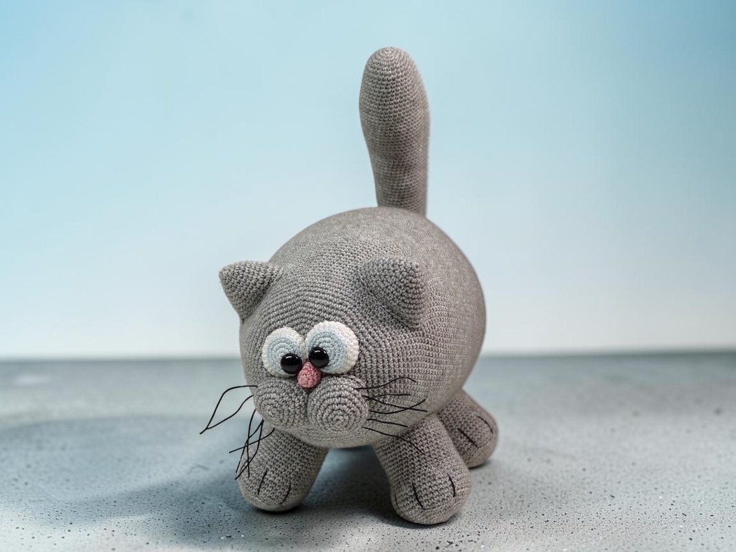 XXL Fat Cat - für eine große Kuschelkatze - Häkelanleitung - Bild 7