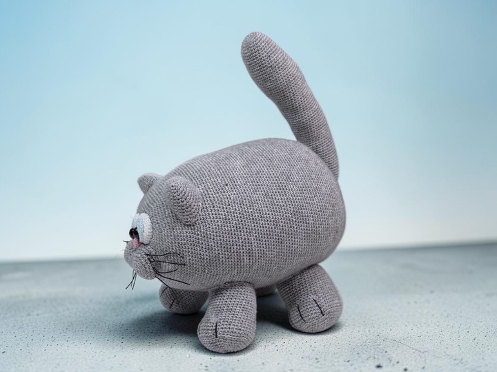 XXL Fat Cat - für eine große Kuschelkatze - Häkelanleitung