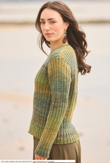 Pullover im Rippenmuster