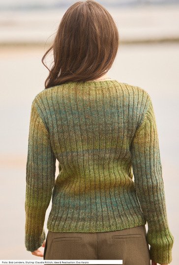 Pullover im Rippenmuster