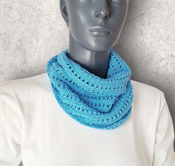 Strickanleitung Mini-Schal, Halstuch, ideal zur Resteverwertung  #387