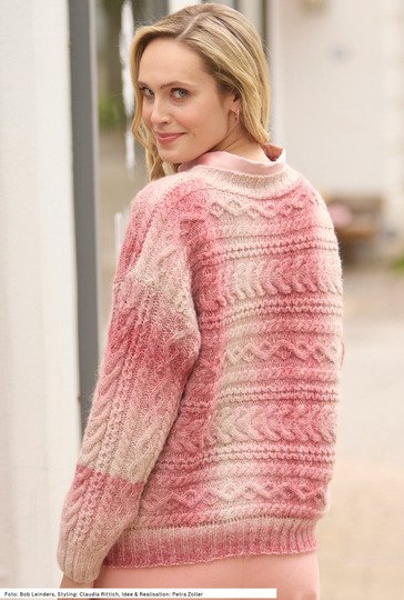 Pulli mit Zopfmuster