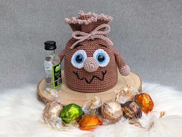 „ALTER SACK“ – Häkelanleitung Geschenksäckchen