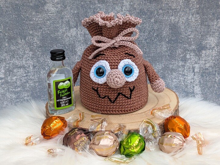 „ALTER SACK“ – Häkelanleitung Geschenksäckchen
