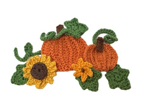 Halloween Pumpkin Crochet Pattern set