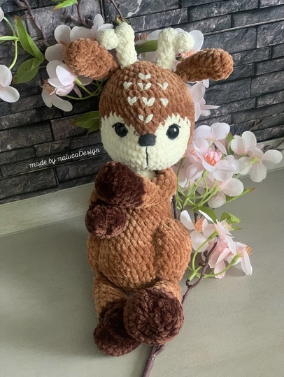 Häkelanleitung Reh „Mila“ | Amigurumi Reh häkeln | Kuscheltier häkeln