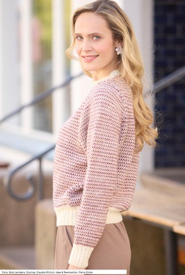Pulli mit Jacquardmuster