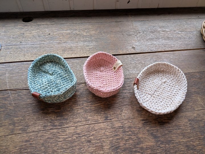 Schnell & Einfach - Seifenschale oder Utensilo häkeln im Boho-Look