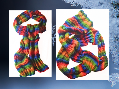 Strickanleitung für Schal Ungei