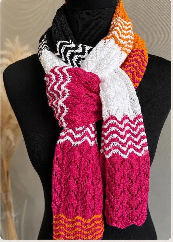 Strickanleitung Schal Gezeiten - Bild 11