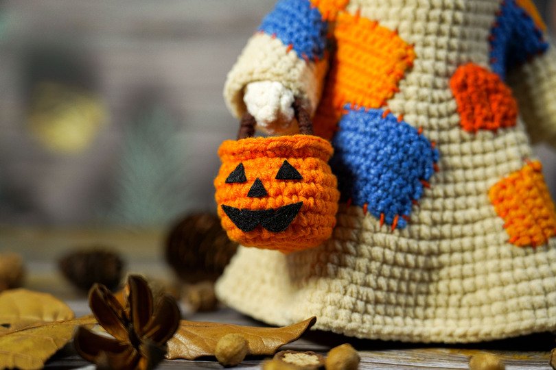 Ghost and BOW crochet pattern PDF