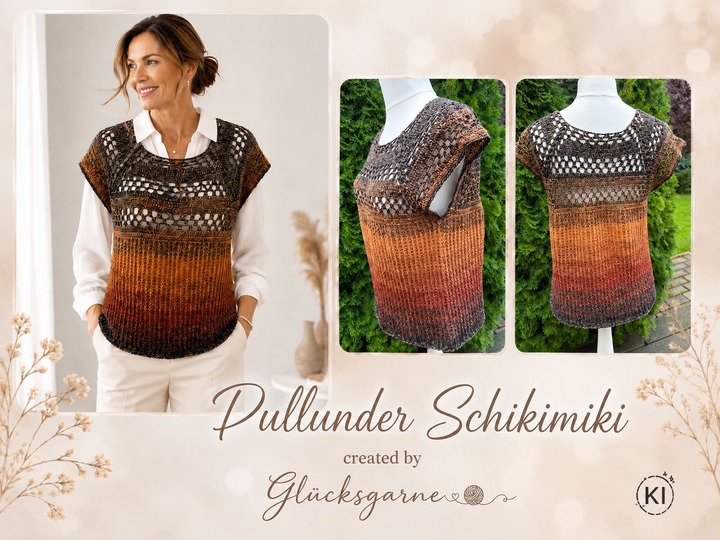 Häkelanleitung Pullunder Schikimiki