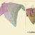 Tunisian Crochet Shawl – Colour Relief Style – Intermediate