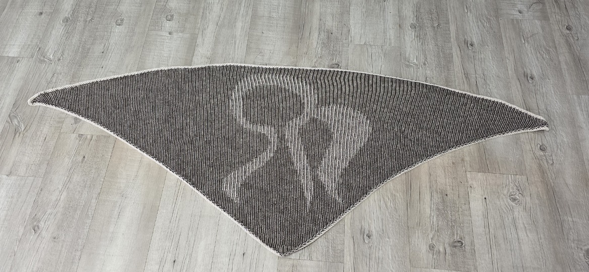 Jungfrau (Sternzeichen), Schattenstricken, Illusionsstricken, Motivtuch