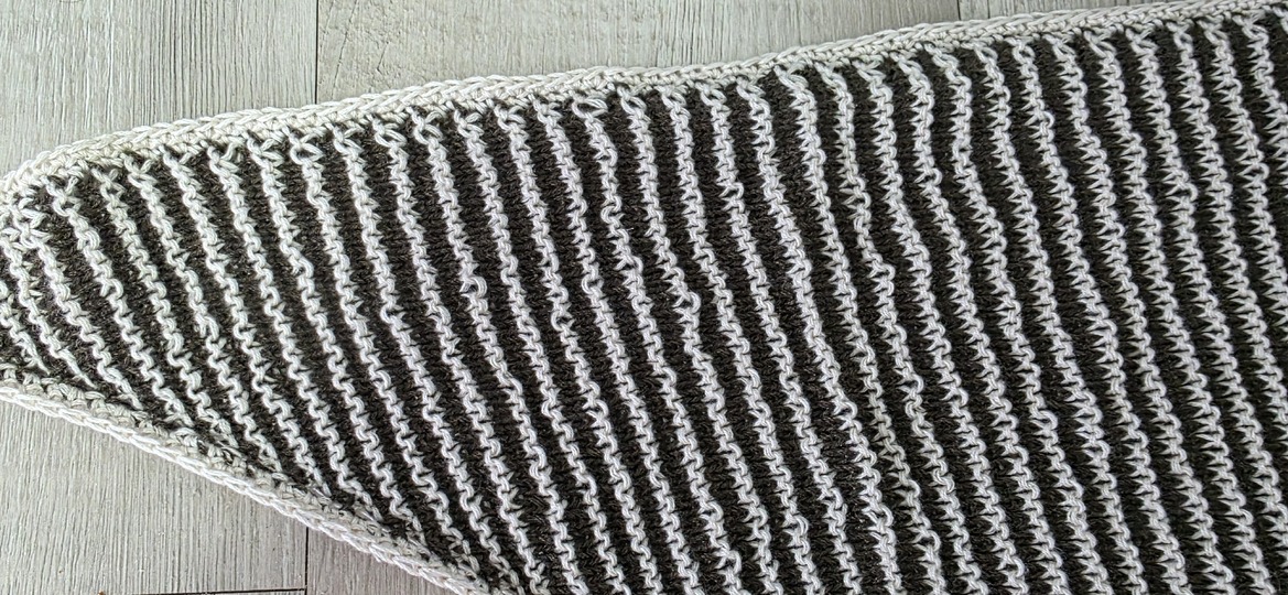 Jungfrau (Sternzeichen), Schattenstricken, Illusionsstricken, Motivtuch