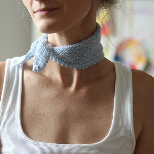 Strickanleitung | PETALINE Shawlette | Mini und Midi Größen