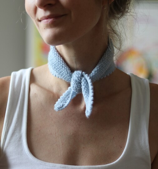 Strickanleitung | PETALINE Shawlette | Mini und Midi Größen