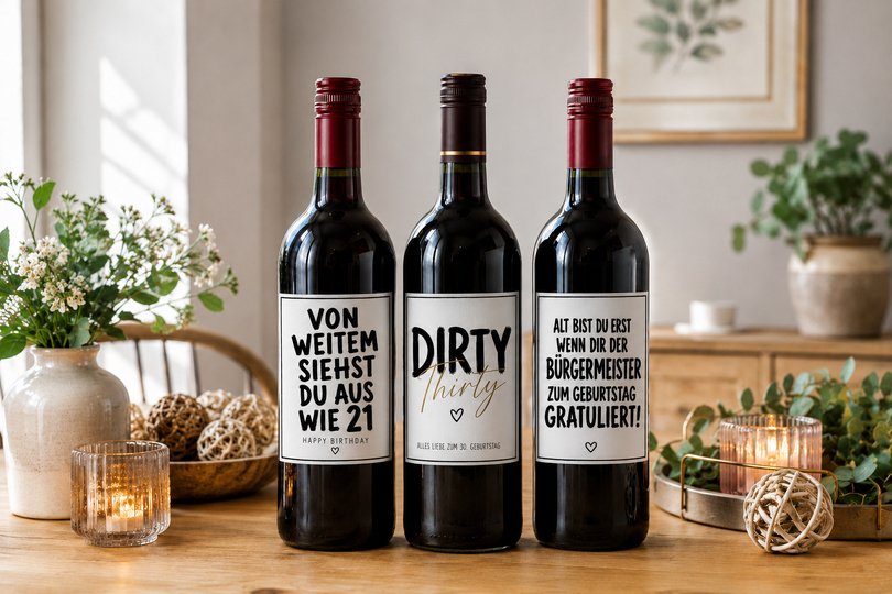 10 Flaschenetiketten Geburtstag PDF