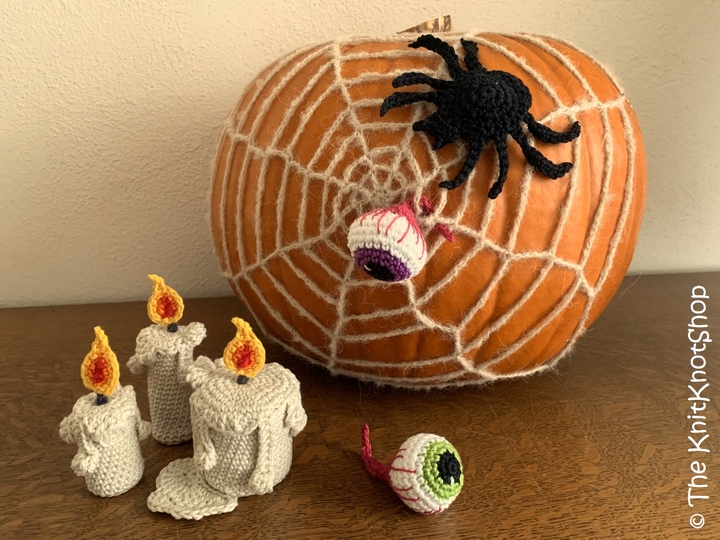 Häkelanleitung Halloween Set Gruselstimmung