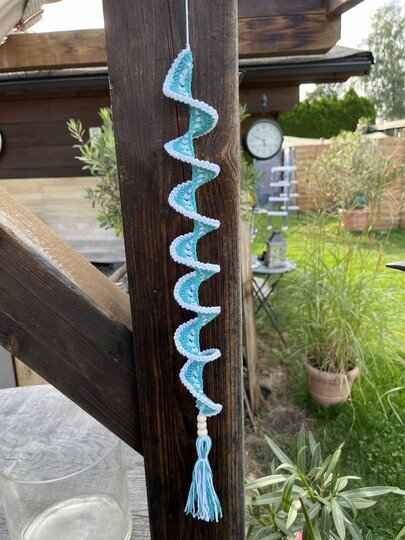 Windspinner häkeln - Schritt-für-Schritt-Häkelanleitung