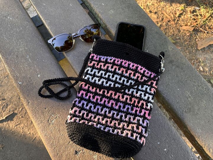 Häkelanleitung - Tasche "Smilla"