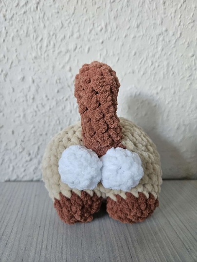 Crochet Pattern Mr. Fluffy Butt – The Cheeky Cat Butt