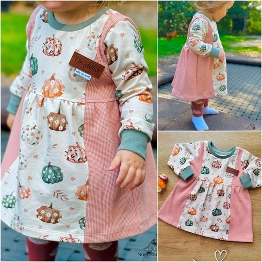 E-Book Schnittmuster CozyMinoo Kleid Gr.74-164