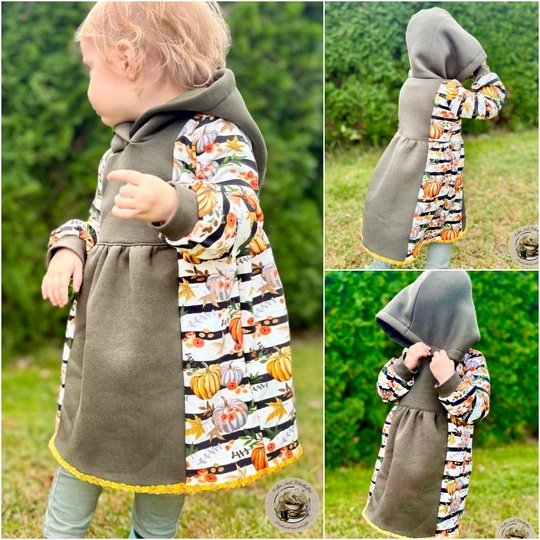 E-Book Schnittmuster CozyMinoo Kleid Gr.74-164