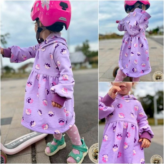 E-Book Schnittmuster CozyMinoo Kleid Gr.74-164