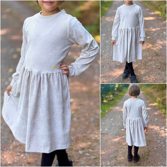 E-Book Schnittmuster CozyMinoo Kleid Gr.74-164