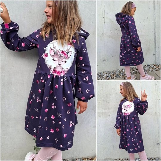 E-Book Schnittmuster CozyMinoo Kleid Gr.74-164