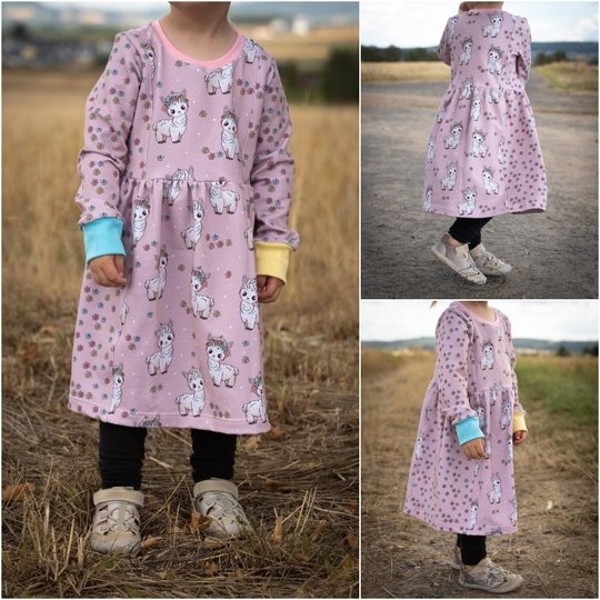 E-Book Schnittmuster CozyMinoo Kleid Gr.74-164