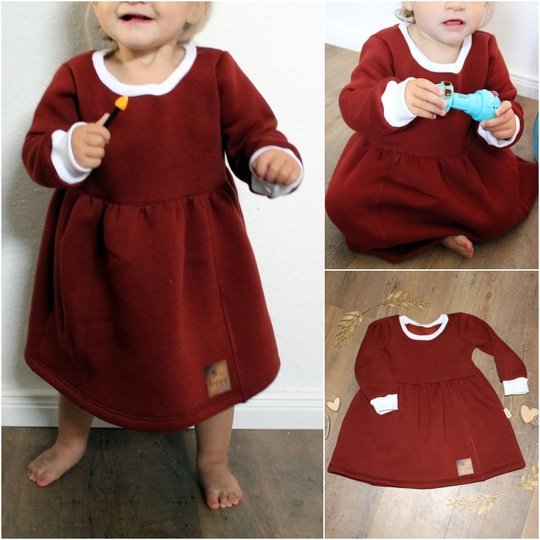 E-Book Schnittmuster CozyMinoo Kleid Gr.74-164