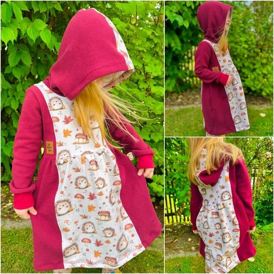 E-Book Schnittmuster CozyMinoo Kleid Gr.74-164