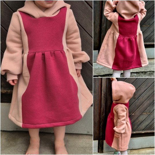 E-Book Schnittmuster CozyMinoo Kleid Gr.74-164