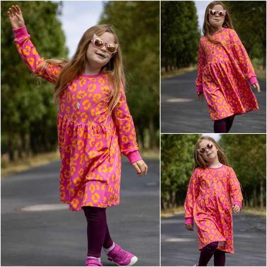E-Book Schnittmuster CozyMinoo Kleid Gr.74-164
