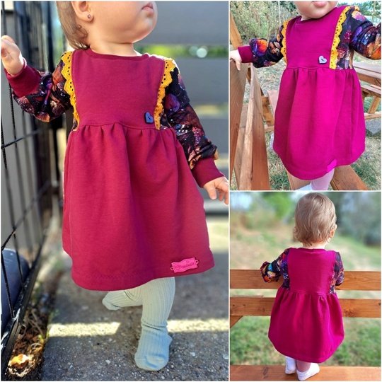 E-Book Schnittmuster CozyMinoo Kleid Gr.74-164