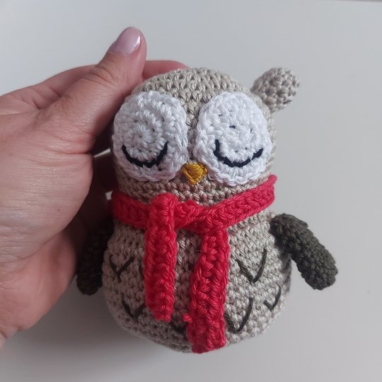 Eule Häkelanleitung Amigurumi häkeln