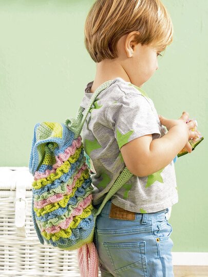 Meerjungfrau-Puppe und Rucksack