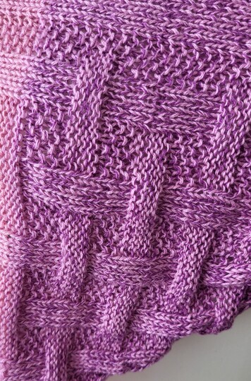 Up and Down das gestrickte Dreieckstuch