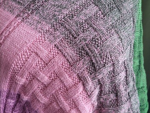 Up and Down das gestrickte Dreieckstuch