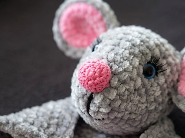 Crochet Pattern Mouse Lovey for Baby & Toddler