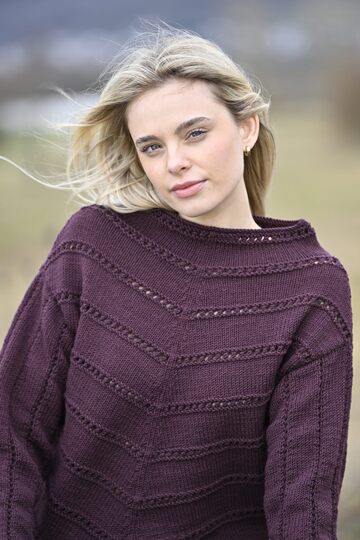 Pullover mit Ajourstreifen (9601365_12)