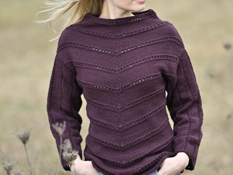 Pullover mit Ajourstreifen (9601365_12)