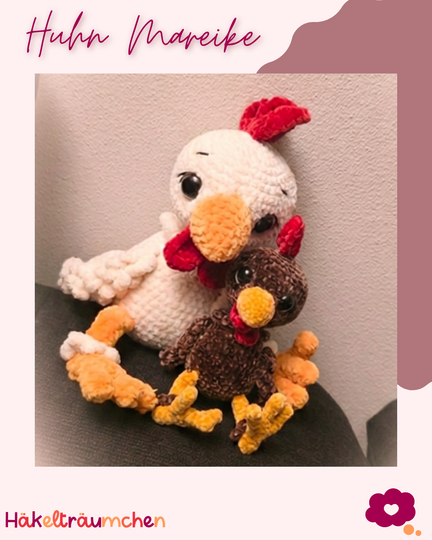 Häkelanleitung Huhn Mareike